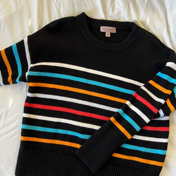 Colorful striped sweater - Picture 3 of 4